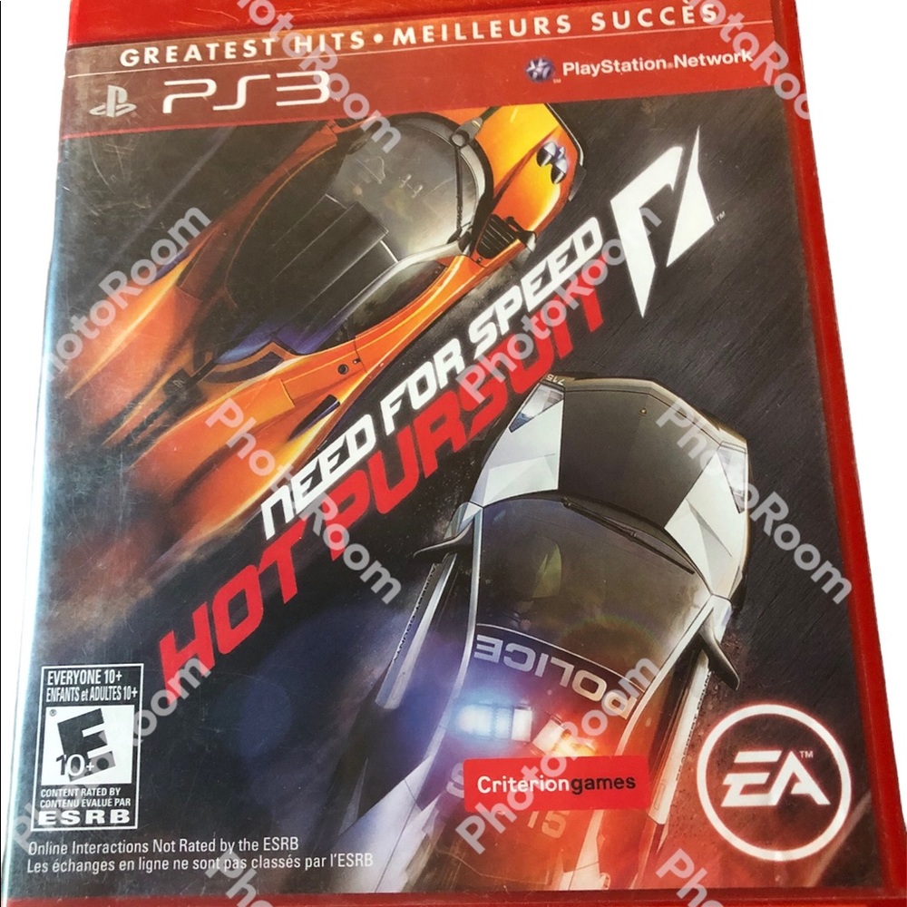 Need for Speed: Hot Pursuit (Sony PlayStation 3, 2010) Greatest Hits